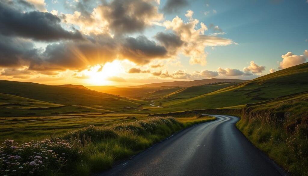 best time to drive in Ireland