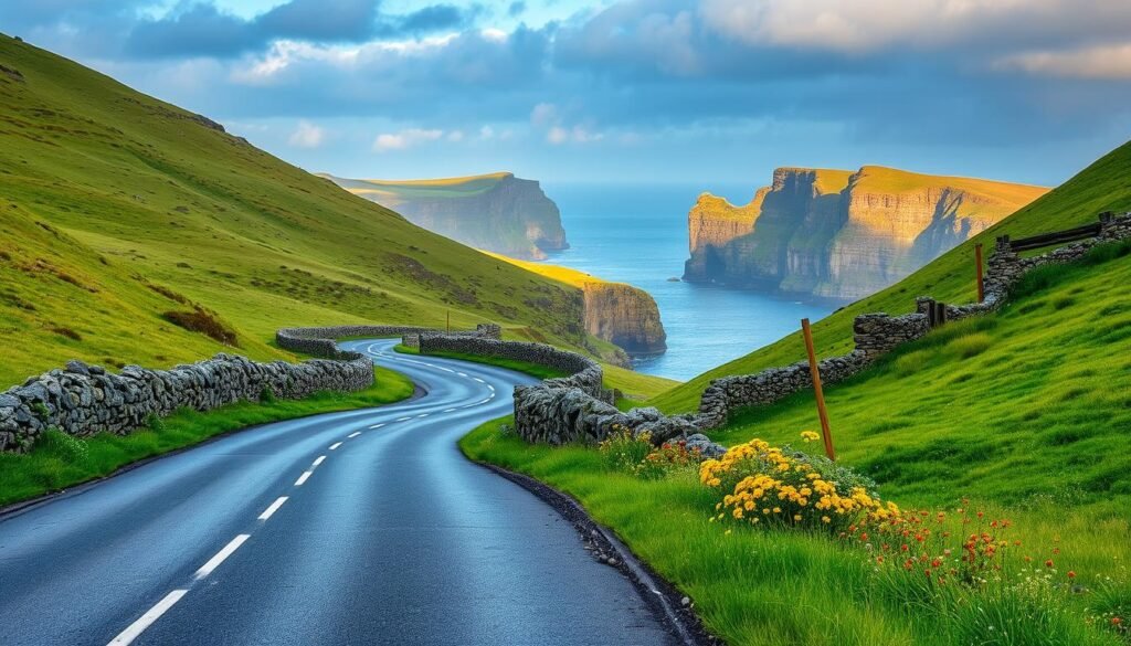 מסלולים איריים ציוריים