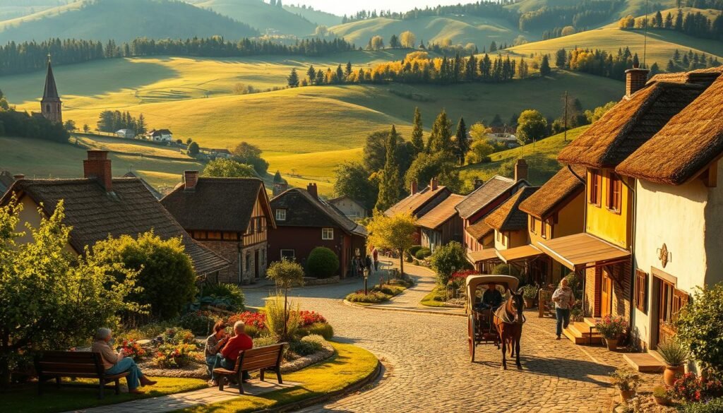 כפרים קסומים וציוריים