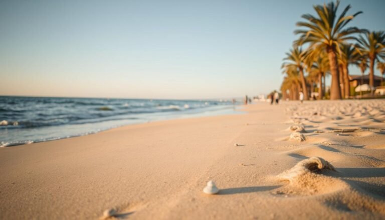 חופים חוליים נוצצים