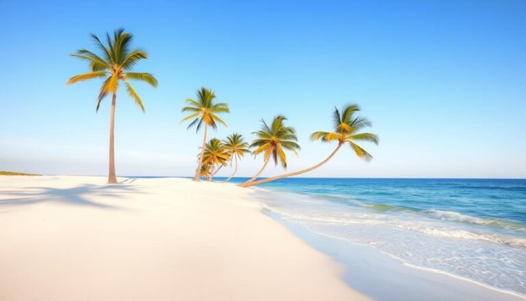 חופים לבנים שלוים