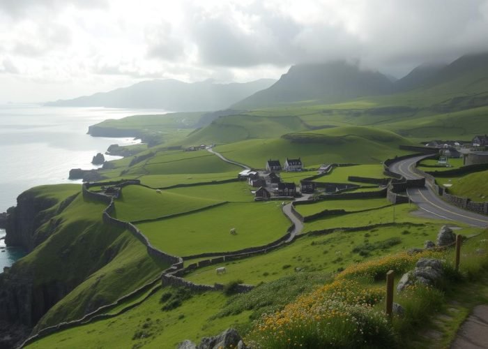 Scenic driving routes in Ireland